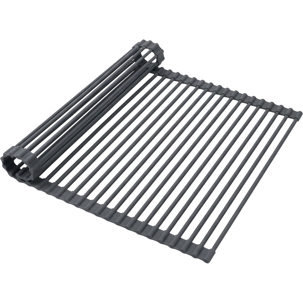 Teila Roll-Up Sink Drying Rack 43 x 33 cm Charcoal 18 Rods - Product view